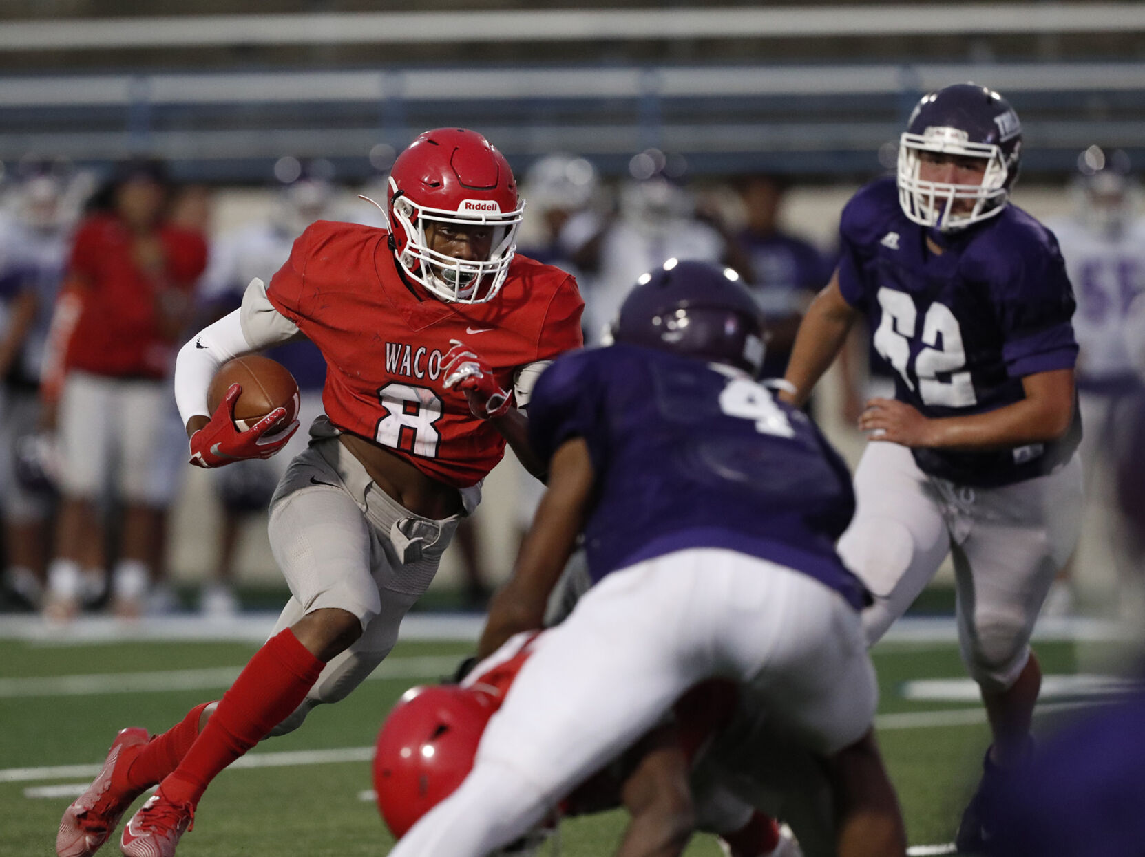 Waco High University scrimmage